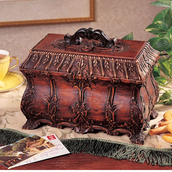 Design Toscano Tea Caddy Box & Reviews Wayfair